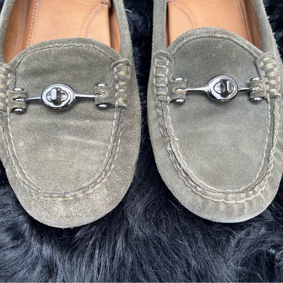 COACH “Arlene” Suede Loafers - Picture 4 of 10
